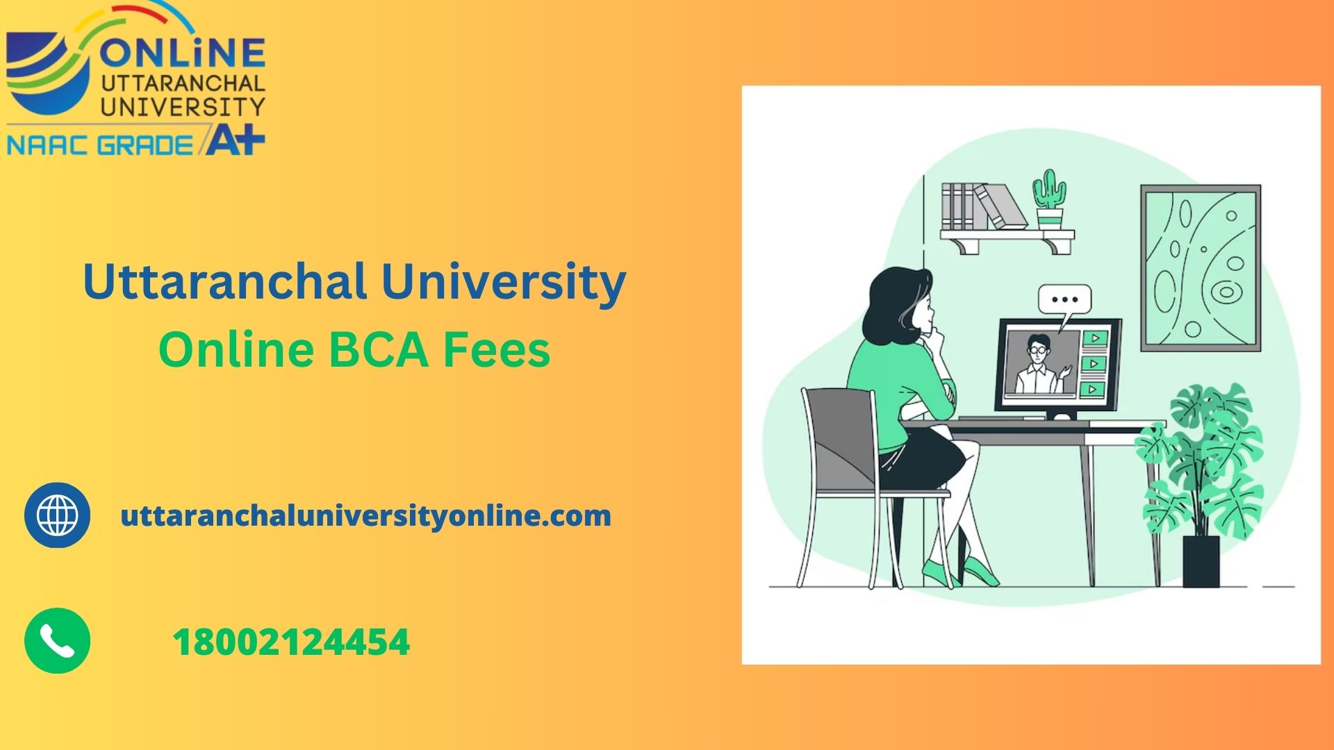 Uttaranchal University Online Bca Fees